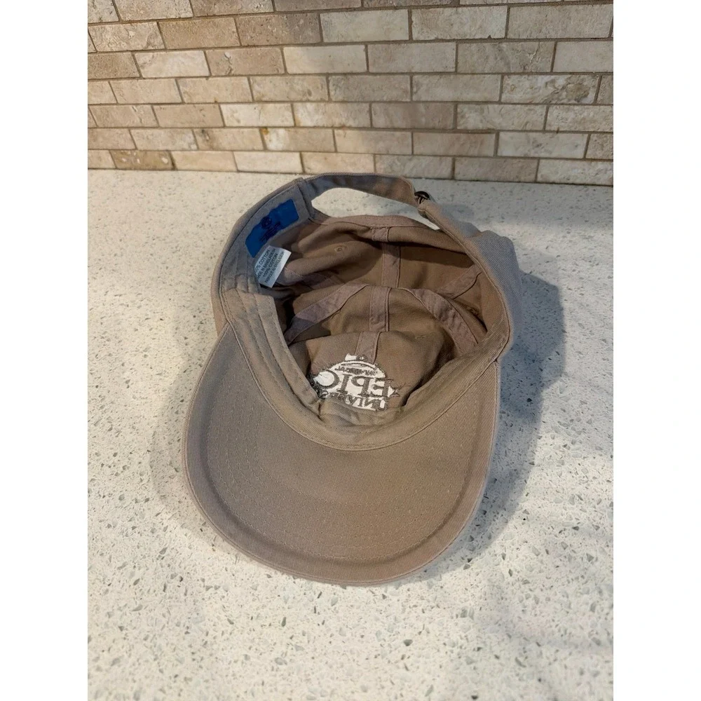 Universal Epic Universe Beige Dad Hat Embroidered Theme Park Logo Adjustable Cap